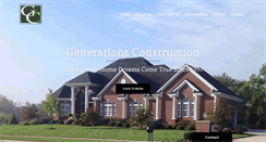 Desktop Screenshot of generationsconstruction.com